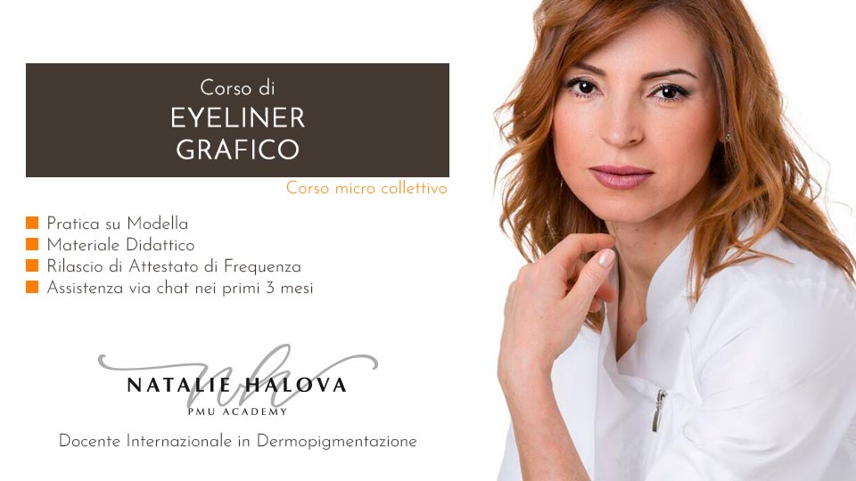 Corso di Eyeliner Grafico - Natalie Halova - Pescara